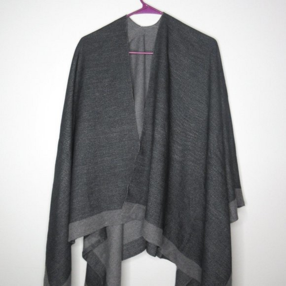 Melifluos Reversible cardigan poncho‎